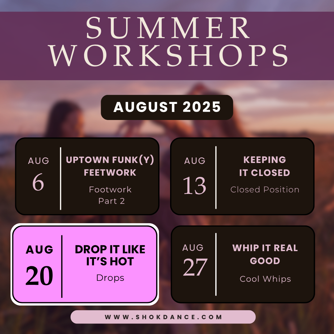 Summer Workshop 1.5+ | Aug 20 | Drops