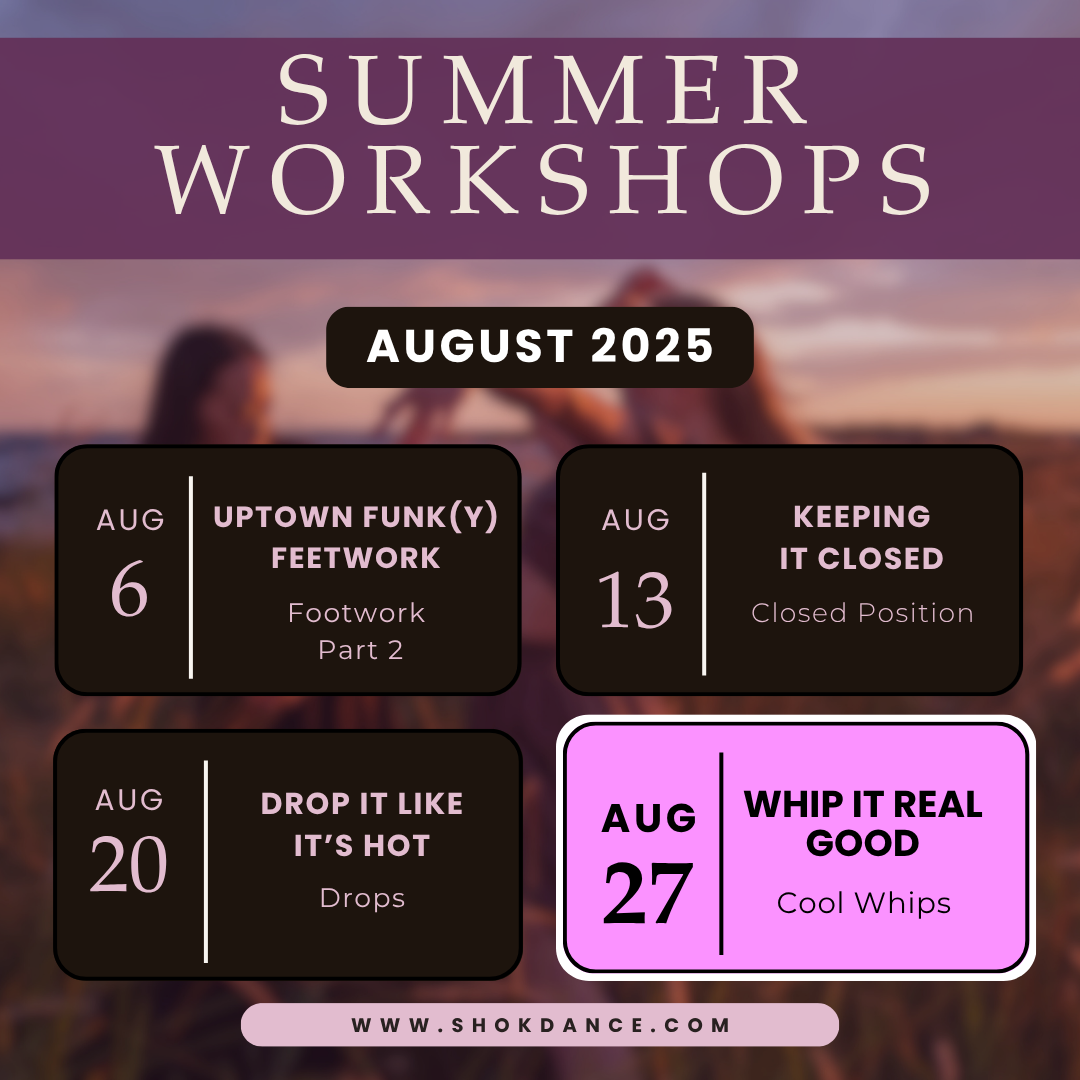 Summer Workshop 1.5+ | Aug 27 | Whips