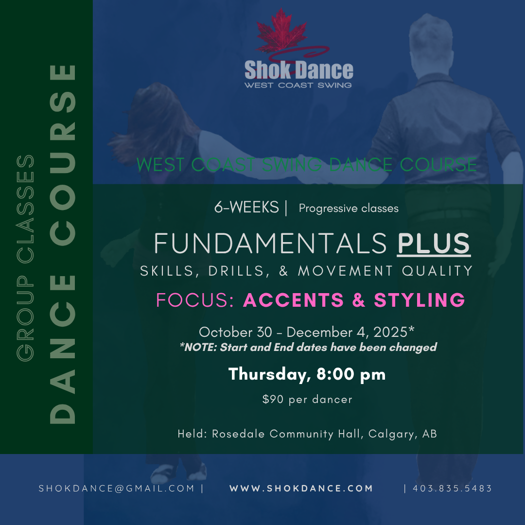 PLUS Skills & Drills  |  6 Weeks (Oct 30 - Dec 4) Accents & Styling